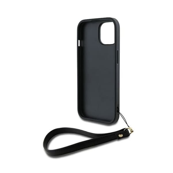 DKNY Dragonne Stock Logo - Fodral för iPhone 15 Plus (Svart)