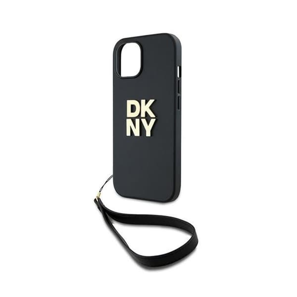 DKNY Dragonne Stock Logo - Fodral för iPhone 15 Plus (Svart)