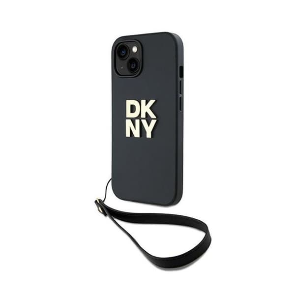 DKNY Dragonne Stock Logo - Fodral för iPhone 15 Plus (Svart)