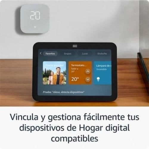 Amazon Echo Show 8 - Amazon - Modell 2023 - HD-skärm 8 tum - Rumsligt ljud - Digital Home-kontroller