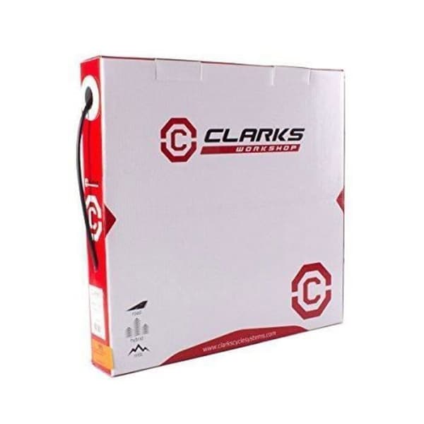 CLARKS bromskabelhus och hussats (svart, 5 mm x 30 m)