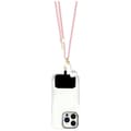 Miniatyrbild 2 av 5: Sling / universal snodd för telefon (rosa) Hello Kitty patch och katt huvud berlock