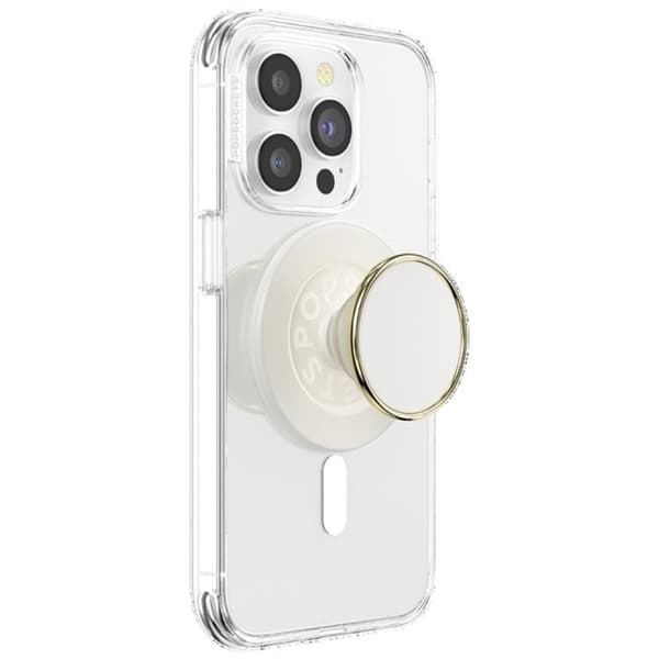 Popsockets MagSafe Grip Round Radial Guld Aluminum