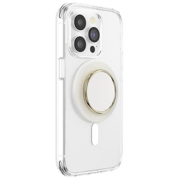 Popsockets MagSafe Grip Round Radial Guld Aluminum