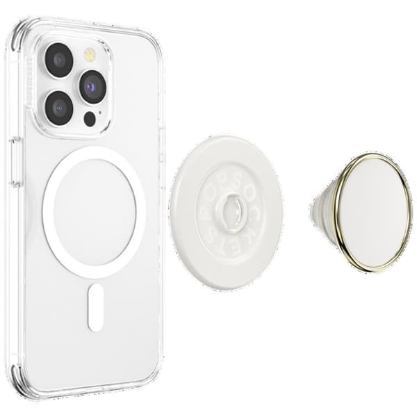 Popsockets MagSafe Grip Round Radial Guld Aluminum
