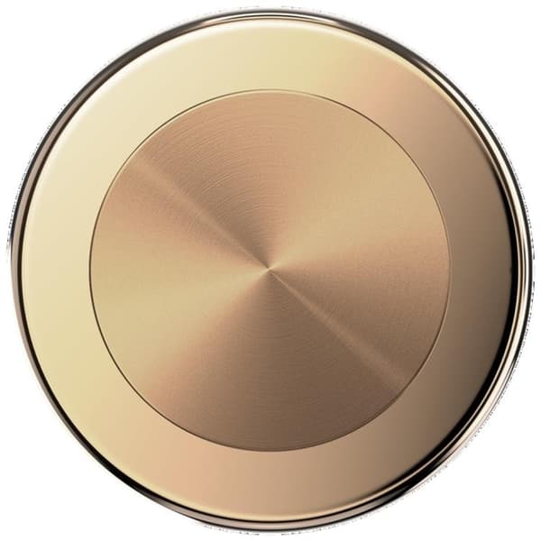 Popsockets MagSafe Grip Round Radial Guld Aluminum