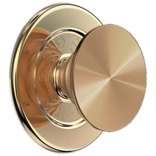 Popsockets MagSafe Grip Round Radial Guld Aluminum