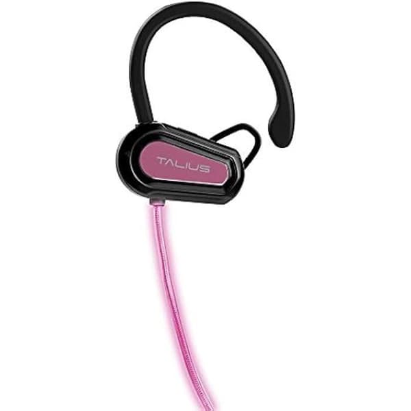 Bluetooth Sports Headset - TALIUS - EA-1004BT - Rosa LED-belysning - CSR 4.0-anslutning - Handsfree
