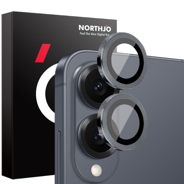NORTHJO for Samsung Galaxy S25 Edge Herdet Glass Kameralinsebeskytter