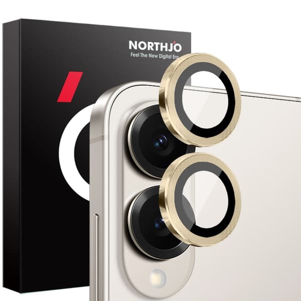 NORTHJO for Samsung Galaxy S25 Edge Herdet Glass Kameralinsebeskytter