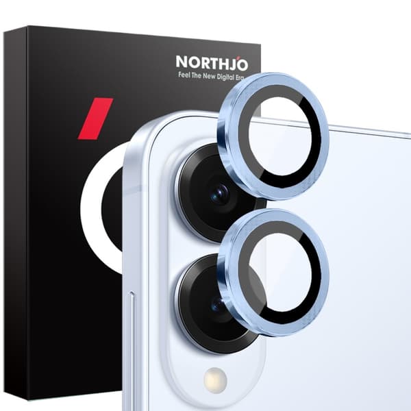 NORTHJO för Samsung Galaxy S25 Edge Härdat Glas Kameralinsskydd