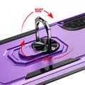 Miniatyrbild 5 av 5: Stöttålig skal för Samsung A36 med magnetring och stativ lila