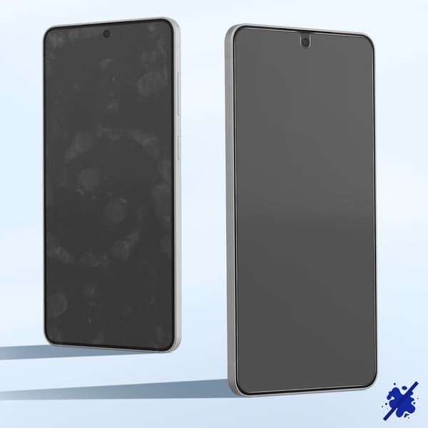 Paket med 2x Originala Skärmskydd för Samsung S25 Edge Flexibla Anti-reflex Samsung Transparent