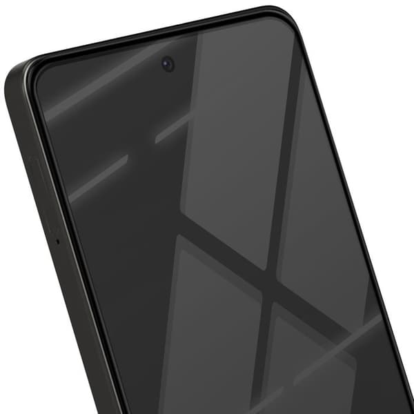 Härdat glas för Oppo A5 Pro Scratch-skyddat Vinklat Svart