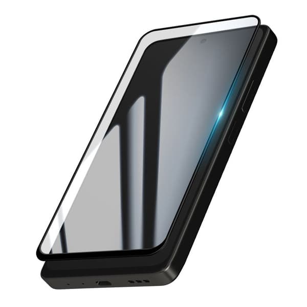Härdat glas för Oppo A5 Pro Scratch-skyddat Vinklat Svart