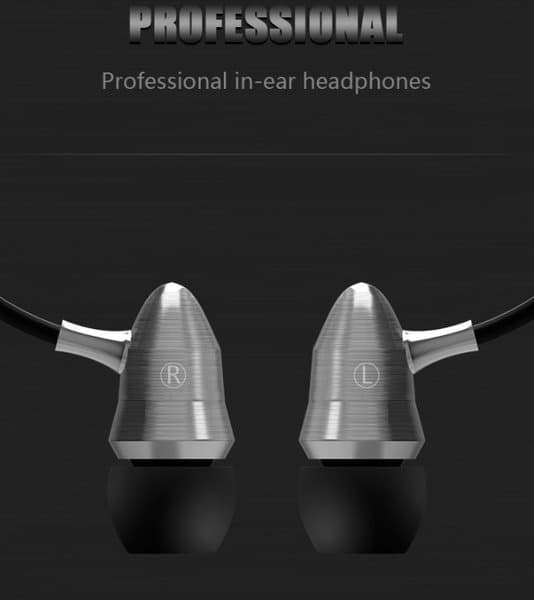 QKZ X6 Hörlurar (Metal-Version) Earphone In-ear