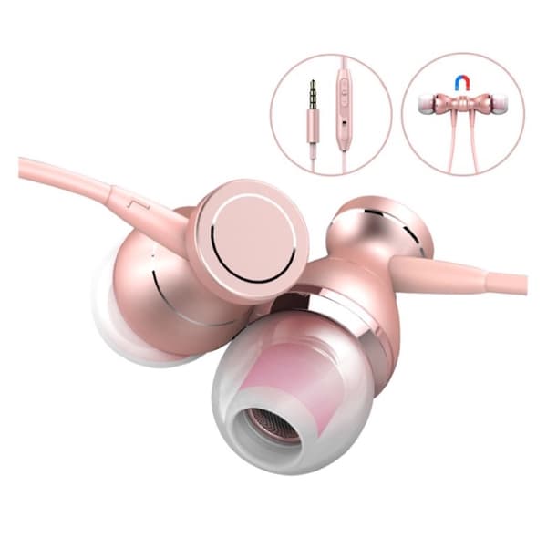 TOMKAS In-ear Magnetic Earphone With Mic In-lineControl