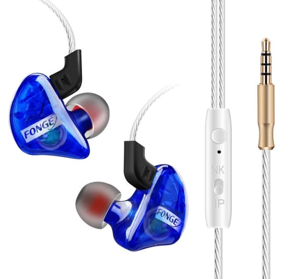 JXV In-ear Hörlurar med Mic In-lineControl (Earphone)