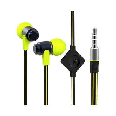 Wallytech WHF-116 (Gul/Sort) Headset m/ Mic