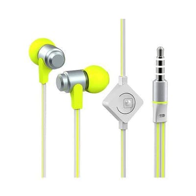Wallytech WHF-116 (Gul/Sølv) Headset m/ Mic