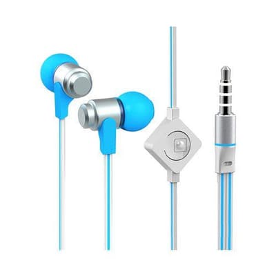 Wallytech WHF-116 (Blå/Sølv) Headset m/ Mic
