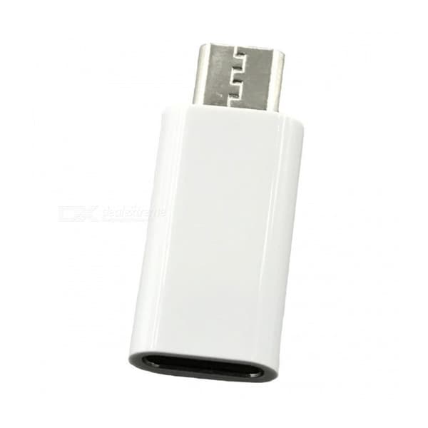 Adapterkontakt USB-C (hona) till micro-USB (hane)