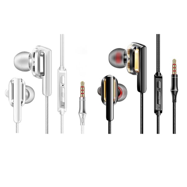 Heavy Bass AUX In-Ear hörlurar