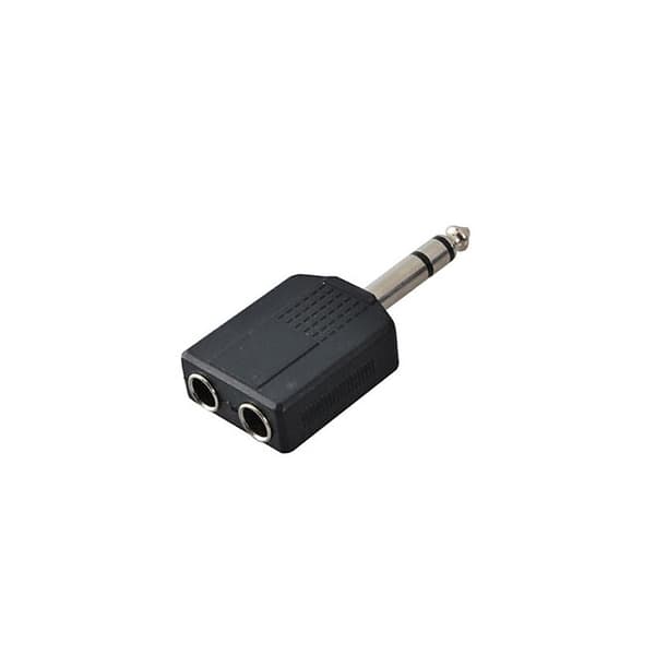 1st ljudsplitter, Adapter Stereo hane 6.35mm till 2x6.35mm hona