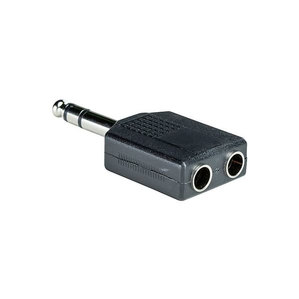 1st ljudsplitter, Adapter Stereo hane 6.35mm till 2x6.35mm hona