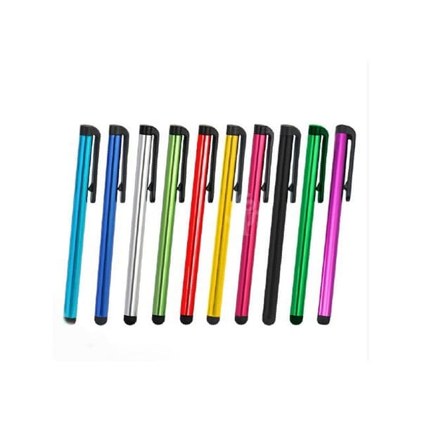 10 st Stylus- Touchpennor för mobil, surfplattor i olika färger
