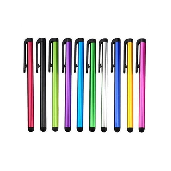 10 st Stylus- Touchpennor för mobil, surfplattor i olika färger