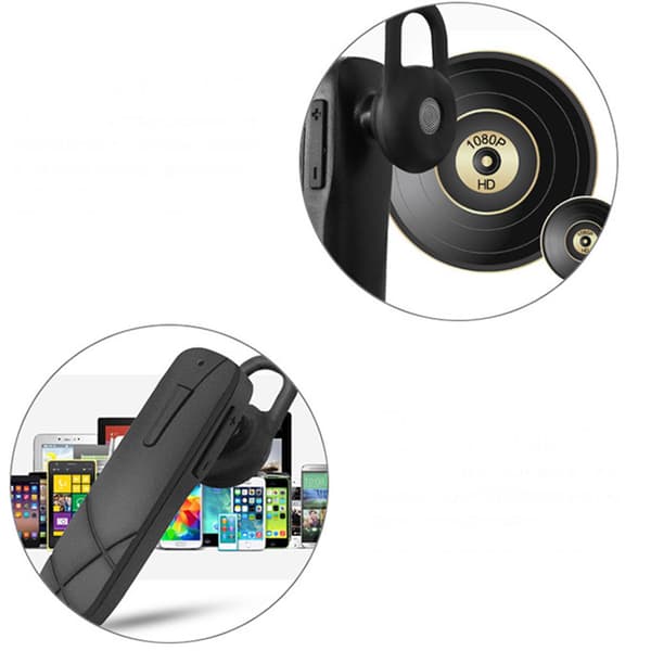 Praktiskt Bluetooth Handsfree Headset (Mini)