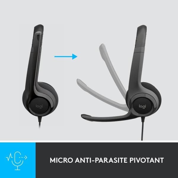 LOGITECH USB trådbundet headset - H390