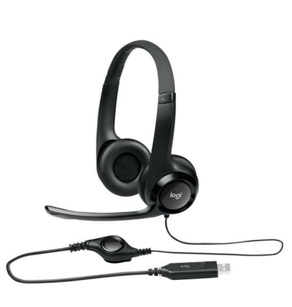 LOGITECH USB trådbundet headset - H390
