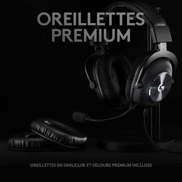 LOGITECH PRO X Gaming Headset Svart