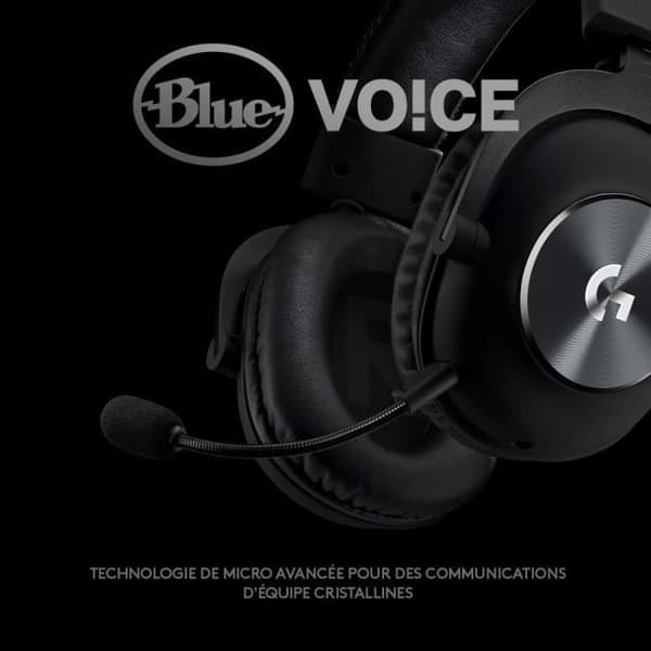 LOGITECH PRO X Gaming Headset Svart