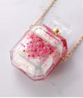 Miniatyrbild 1 av 3: Parfymflaska för airpod-fodral med flytande glitter