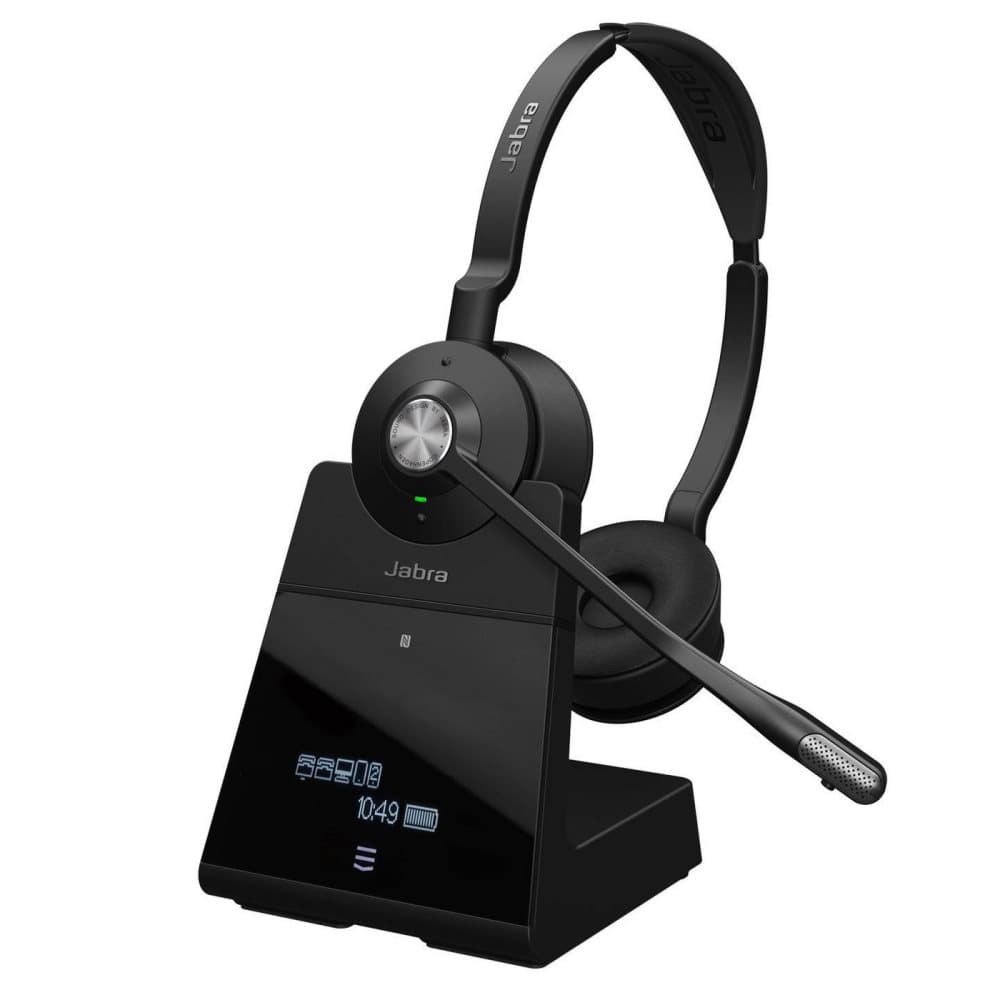 Jabra ENGAGE 75 (STEREO) Engage 75 Stereo, Headset, Head-band, Office/Call center, Black, Binaural, CE, CB, FCC, IC, NOM, NTC, EAC,