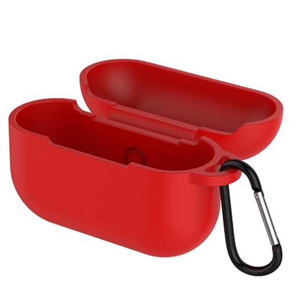 AirPods Pro/3 Stilrent Silikonskal Röd Röd