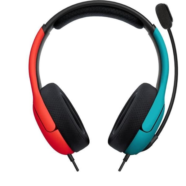PDP LVL40 blå / rött headset för switch