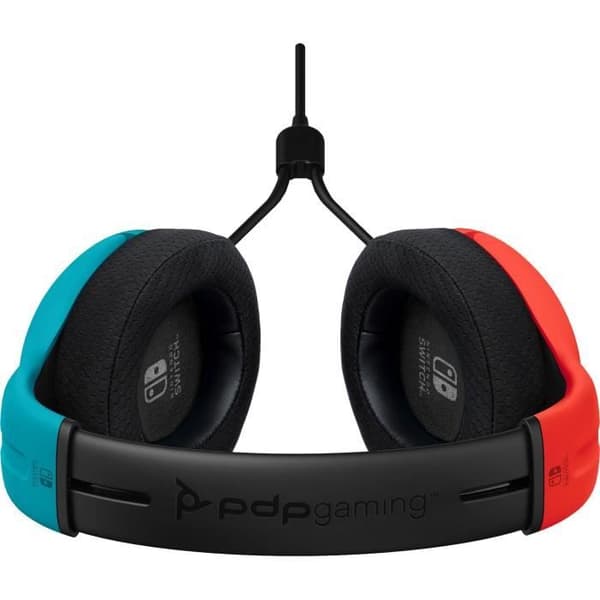 PDP LVL40 blå / rött headset för switch