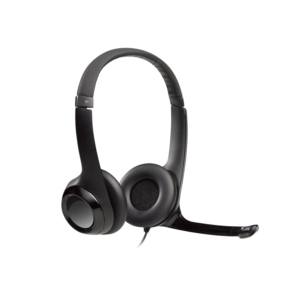 Logitech H390 USB-headset med støyreduserende mikrofon