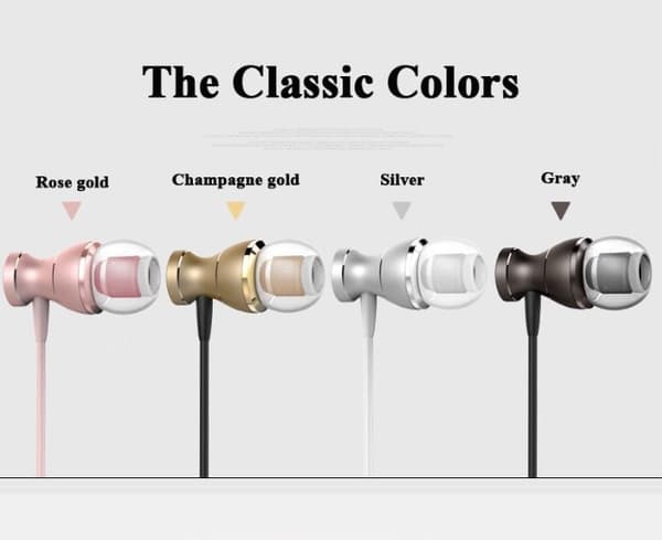 TOMKAS In-ear Magnetic Earphone With Mic In-lineControl