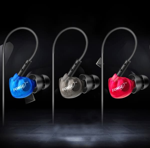FONGE Sport In-ear Hörlurar med Mic (Earphone)