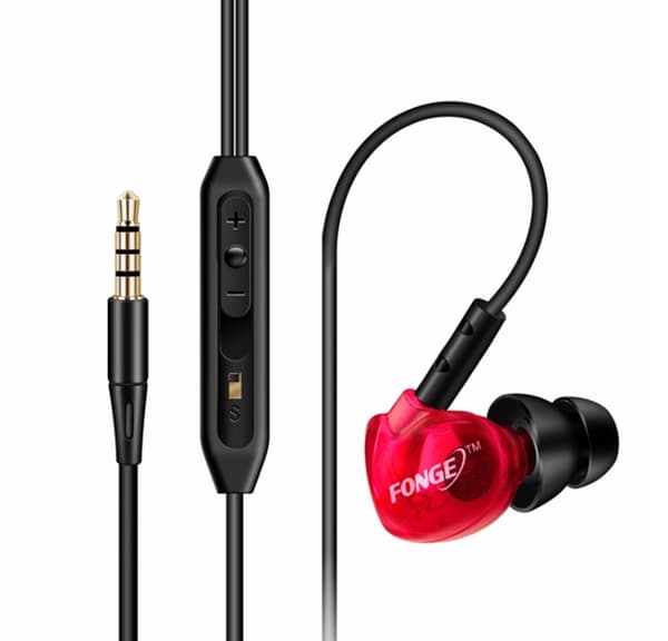 FONGE Sport In-ear Hörlurar med Mic (Earphone)