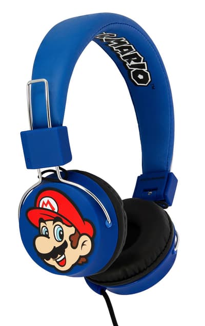 Super Mario & Luigi Teen's Headphone hovedtelefoner On Ear Max 100dB
