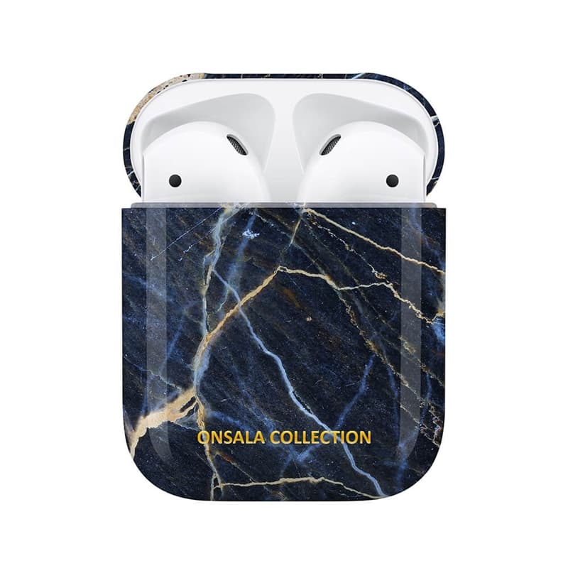 Onsala Collection Airpods Fodral Black Galaxy Marble