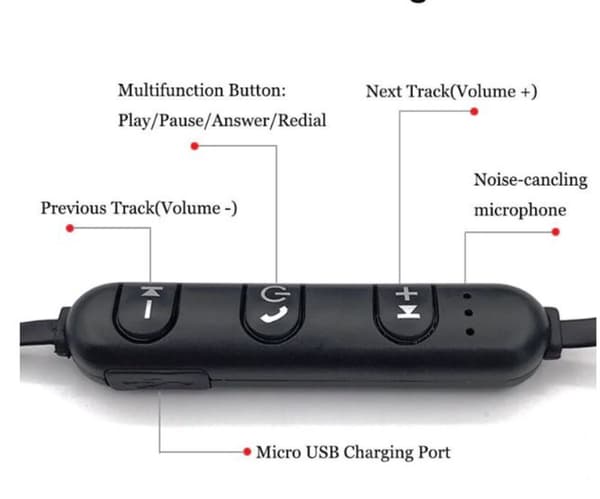 Bluetooth Headphones  4.2 silver