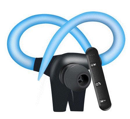 bluetooth hörlurar röd
