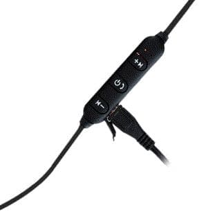 Magnetiska  Bluetooth Sporthörlurar svart